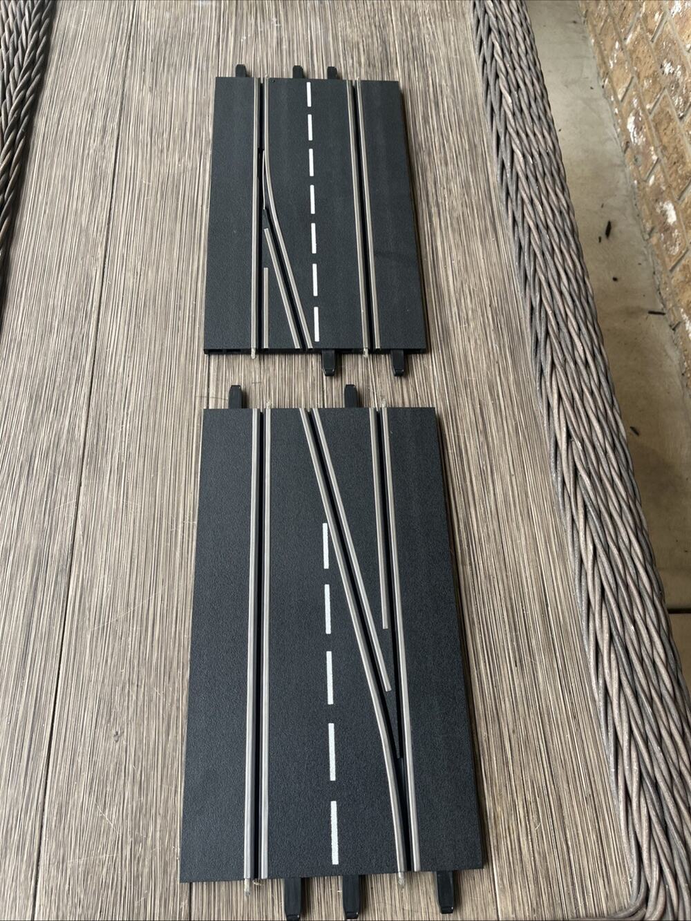 CARRERA 30343 DIGITAL 132 LANE CHANGE LEFT TRACK USED 1/24 - 1/32 SLOT CAR TRACK